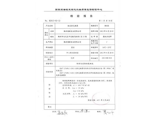 檢驗(yàn)報告書1